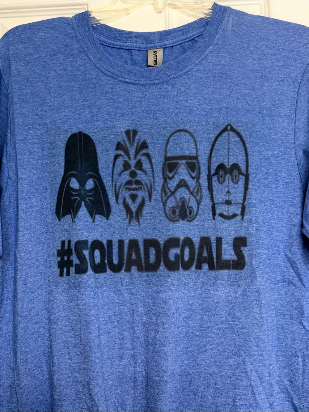 Heather Royal Blue Star Wars #SQUADGOALS Graphic Tee